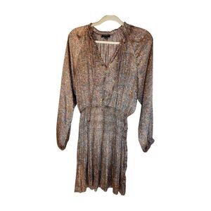 Floral Satin Print (SM) Mini Dress - CURRENT AIR